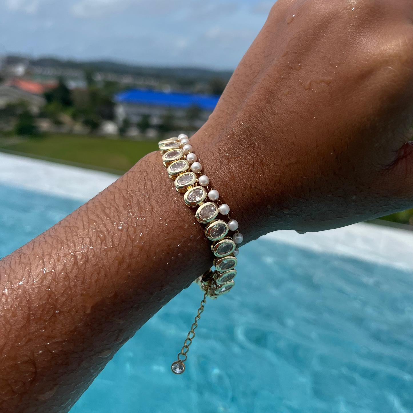 Cristal d’Or - Bracelet en zircon