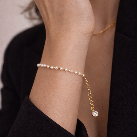 Élégance Nacrée – Bracelet