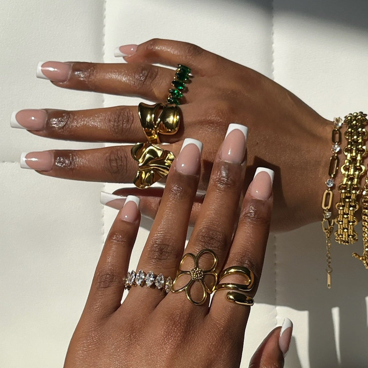 Éclipse - Bague épaisse et ajustable