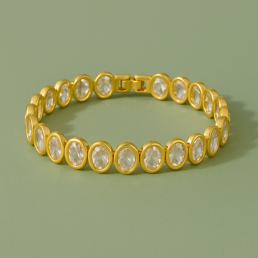 Cristal d’Or - Bracelet en zircon