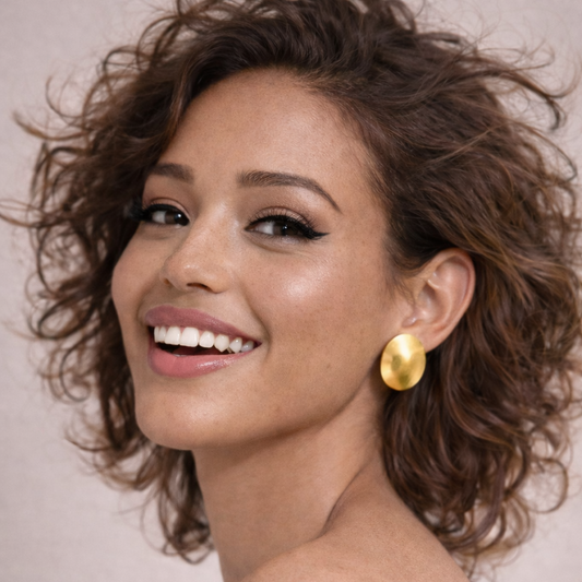 Lune d’Or – Boucles d’oreilles