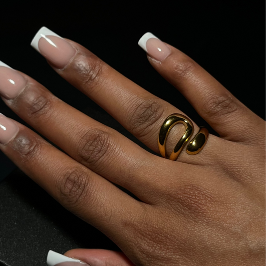 Éclipse - Bague épaisse et ajustable