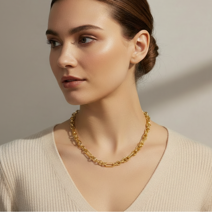 Liane doré - Collier